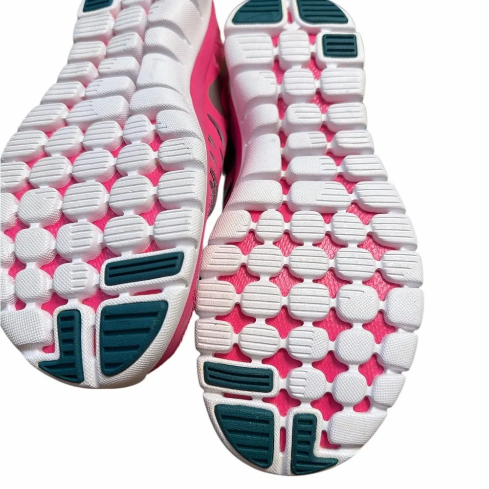 Nike Flex 2013 Running Shoes Women’s 8.5 Pink Neon Yellow EUC